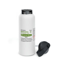 Load image into Gallery viewer, Hysteramine Pharma"pseudo"cal Stainless Steel Water Bottle, Standard Lid