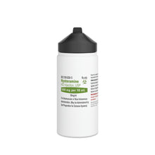 Load image into Gallery viewer, Hysteramine Pharma"pseudo"cal Stainless Steel Water Bottle, Standard Lid