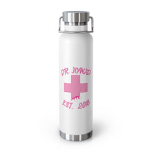 Load image into Gallery viewer, Pink Jiynxd Heart ( white) 22oz Vacuum Insulated Bottle