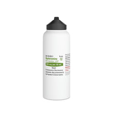 Load image into Gallery viewer, Hysteramine Pharma"pseudo"cal Stainless Steel Water Bottle, Standard Lid