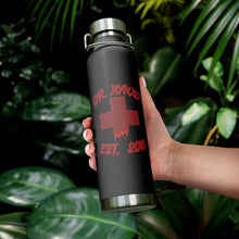 Load image into Gallery viewer, Dr. Jiynxd Cross 22oz Vacuum Insulated Bottle