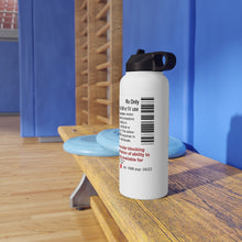 Load image into Gallery viewer, Sarcasticholine Stainless Steel Water Bottle, Standard Lid