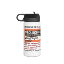 Load image into Gallery viewer, Sarcasticholine Stainless Steel Water Bottle, Standard Lid