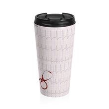 Load image into Gallery viewer, Stethoscope Stainless Steel Travel Mug