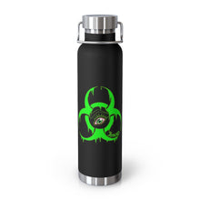 Load image into Gallery viewer, Green Biohazard 22oz Vacuum Insulated Bottle