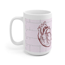 Load image into Gallery viewer, Cardiology White Ceramic Mug