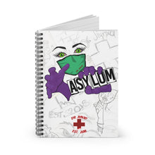 Load image into Gallery viewer, Asylum Spiral Notebook - Ruled Line