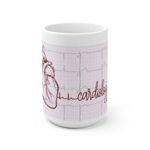 Load image into Gallery viewer, Cardiology White Ceramic Mug
