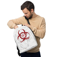 Load image into Gallery viewer, Biohazard Concept Art Minimalist Backpack