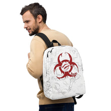 Load image into Gallery viewer, Biohazard Concept Art Minimalist Backpack