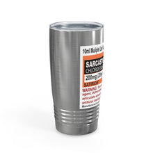 Load image into Gallery viewer, Sarcasticholine Ringneck Tumbler, 20oz