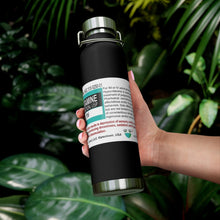 Load image into Gallery viewer, Hypocritamine Copper Vacuum Insulated Bottle, 22oz