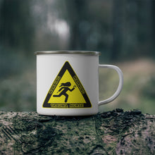 Load image into Gallery viewer, Trauma Nurse Crossing (Woman) Small Enamel Camping Mug