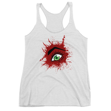 Load image into Gallery viewer, Dr. Jiynxd Bloody Eye Women's Racerback Tank