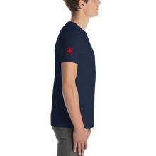 Load image into Gallery viewer, Dr. Jiynxd Short-Sleeve Unisex T-Shirt with EKG Sleeve