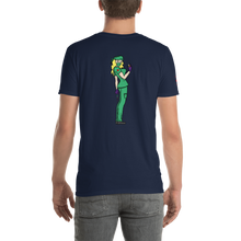 Load image into Gallery viewer, Dr. Jiynxd Short-Sleeve Unisex T-Shirt with EKG Sleeve
