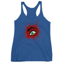 Load image into Gallery viewer, Dr. Jiynxd Bloody Eye Women's Racerback Tank