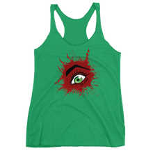 Load image into Gallery viewer, Dr. Jiynxd Bloody Eye Women's Racerback Tank
