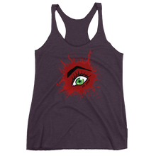 Load image into Gallery viewer, Dr. Jiynxd Bloody Eye Women's Racerback Tank