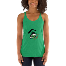 Load image into Gallery viewer, Watching you Women's Racerback Tank
