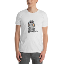Load image into Gallery viewer, Emo Bunny Short-Sleeve Unisex T-Shirt (design on front)