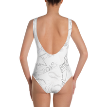Load image into Gallery viewer, Biohazard One-Piece Swimsuit