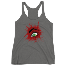 Load image into Gallery viewer, Dr. Jiynxd Bloody Eye Women's Racerback Tank