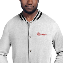 Load image into Gallery viewer, Emergency Heart Embroidered Champion Bomber Jacket
