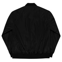 Load image into Gallery viewer, Biohazard Jinxed Logo Premium recycled bomber jacket