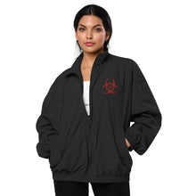 Load image into Gallery viewer, Biohazard Logo Recycled tracksuit jacket