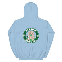 Load image into Gallery viewer, Blonde Barium Barista Rad Tech Hoodie