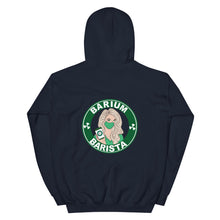 Load image into Gallery viewer, Blonde Barium Barista Rad Tech Hoodie