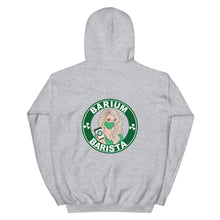 Load image into Gallery viewer, Blonde Barium Barista Rad Tech Hoodie