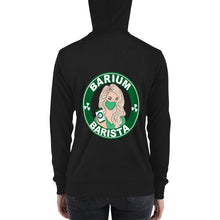 Load image into Gallery viewer, Barium Barista Blonde Unisex zip hoodie