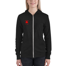 Load image into Gallery viewer, Vfib Jiynxd Blonde Unisex zip hoodie
