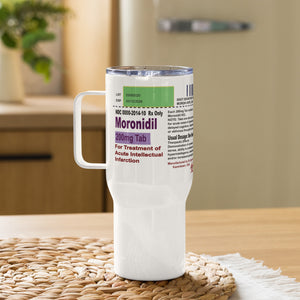 Pharma"pseudo"cals Moronidil Travel mug with a handle