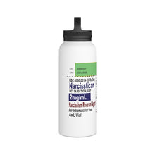 Load image into Gallery viewer, Narcisstican Stainless Steel Water Bottle, Handle Lid
