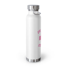 Load image into Gallery viewer, Pink Jiynxd Heart ( white) 22oz Vacuum Insulated Bottle
