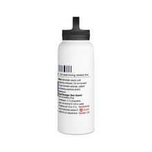 Load image into Gallery viewer, Dramazepam Stainless Steel Water Bottle, Handle Lid

