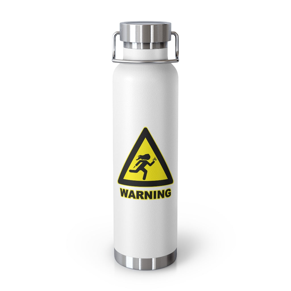 Trauma Nurse Crossing (woman) 22oz Vacuum Insulated Bottle
