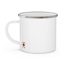 Load image into Gallery viewer, Jiynxd Crossing Enamel Campfire Mug

