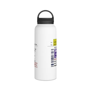 Dramazepam Stainless Steel Water Bottle, Handle Lid