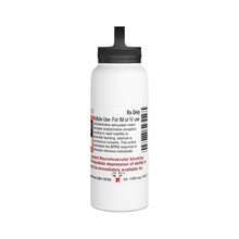 Load image into Gallery viewer, Sarcasticholine &quot;Satiricin&quot; Stainless Steel Water Bottle, Handle Lid
