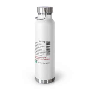 Hypocritamine Copper Vacuum Insulated Bottle, 22oz