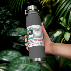 Hypocritamine Copper Vacuum Insulated Bottle, 22oz