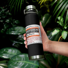 Load image into Gallery viewer, Sarcasticholine Copper Vacuum Insulated Bottle, 22oz
