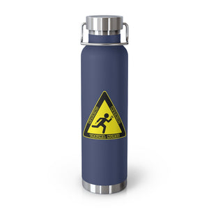 Trauma Nurse Crossing (Man) 22oz Vacuum Insulated Bottle