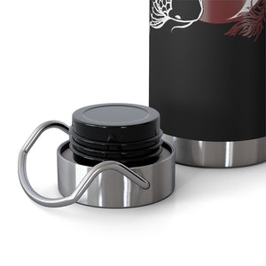 Yin Yang Koi Fish in Red and White 22oz Vacuum Insulated Bottle