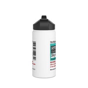 Hypocritamine Stainless Steel Water Bottle, Standard Lid