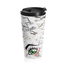 Load image into Gallery viewer, Watching You Stainless Steel Travel Mug
